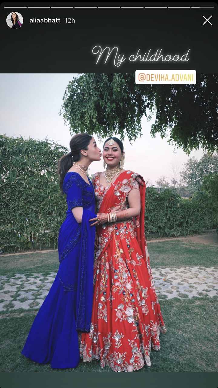 Alia Bhatt and Devika Advani (Source: Instagram | @aliabhatt)