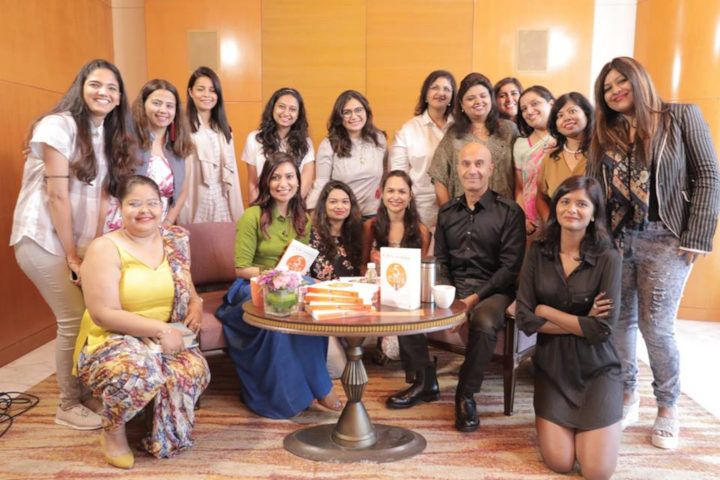 Robin Sharma With Malini's Girl Tribe