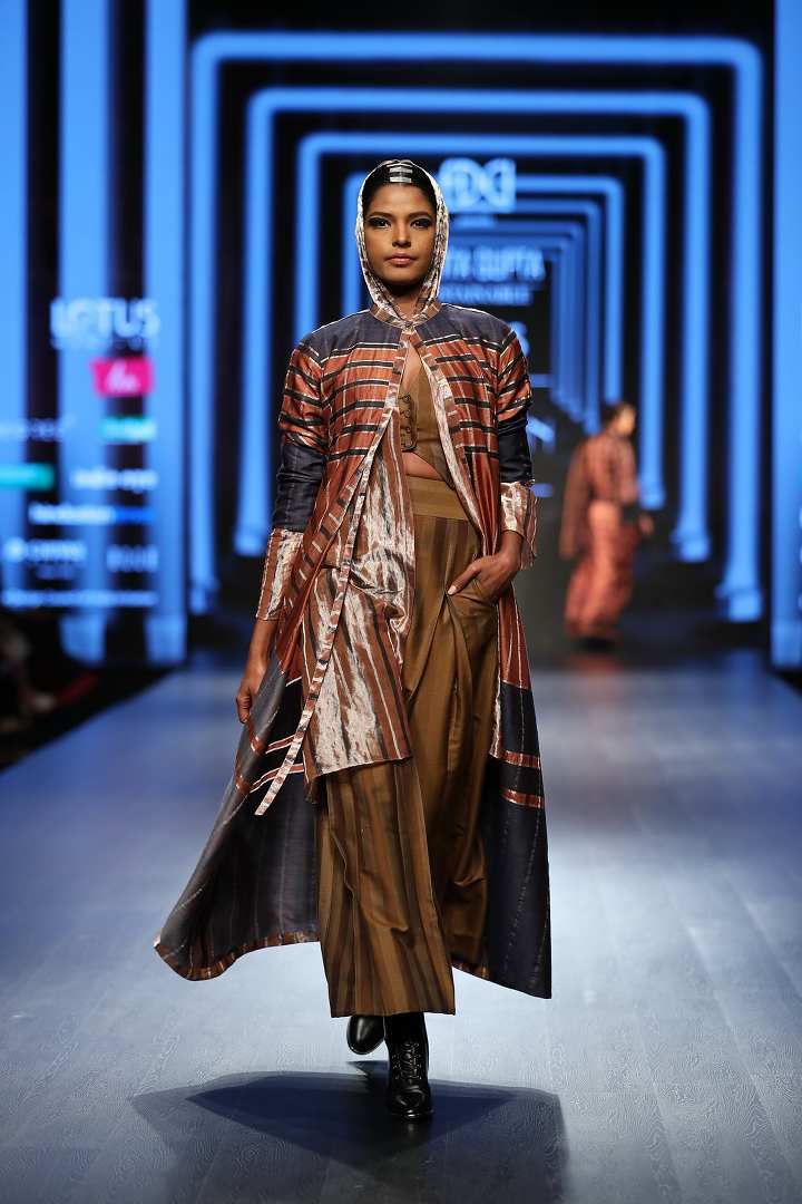 Amita Gupta At Lotus Make-Up India Fashion Week AW19