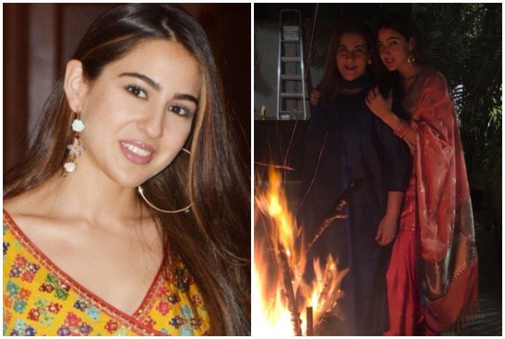 Photos: Here’s How Sara Ali Khan Celebrated Lohri