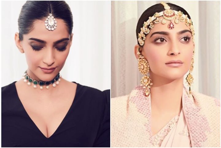 Sonam Kapoor Flawlessly Wore Her Mom’s Jewellery With Two Contemporary Ensembles