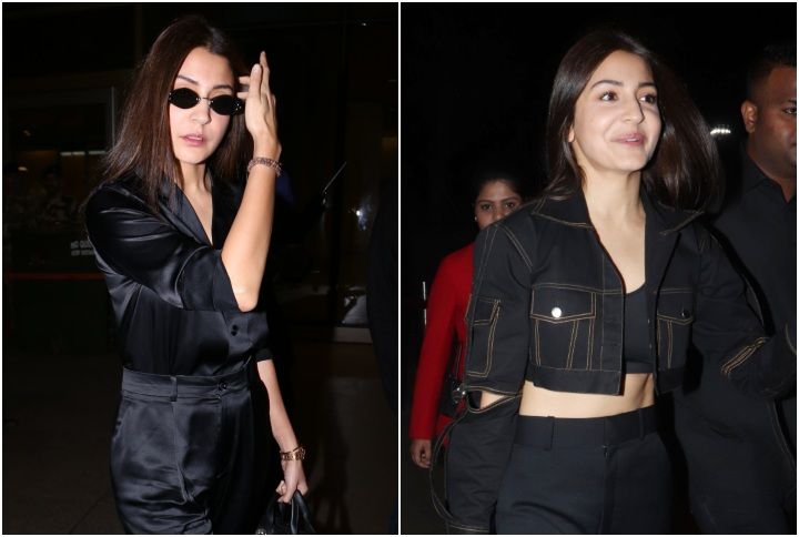Anushka Sharma’s Airport Looks Are A Style Lesson In How To Wear All Black