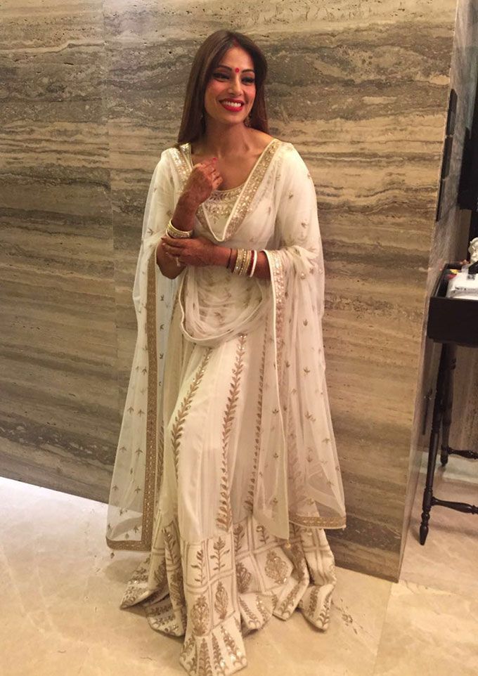 Bipasha Basu in Anita Dongre