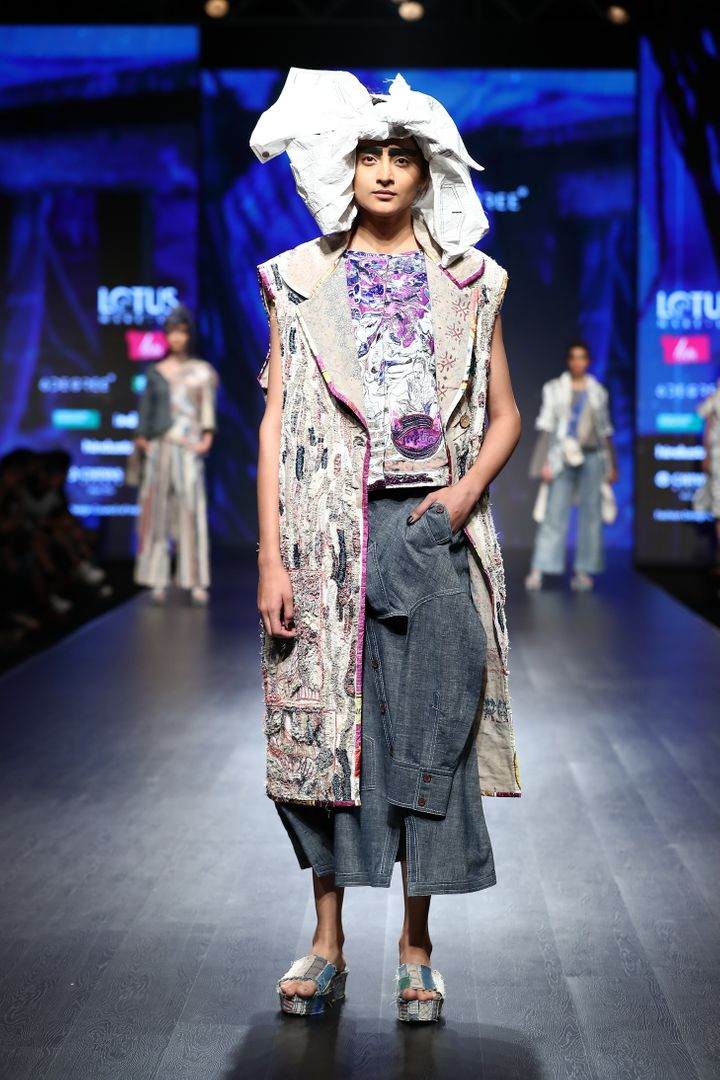 Doh Tak Keh At Lotus Makeup India Fashion Week AW'19