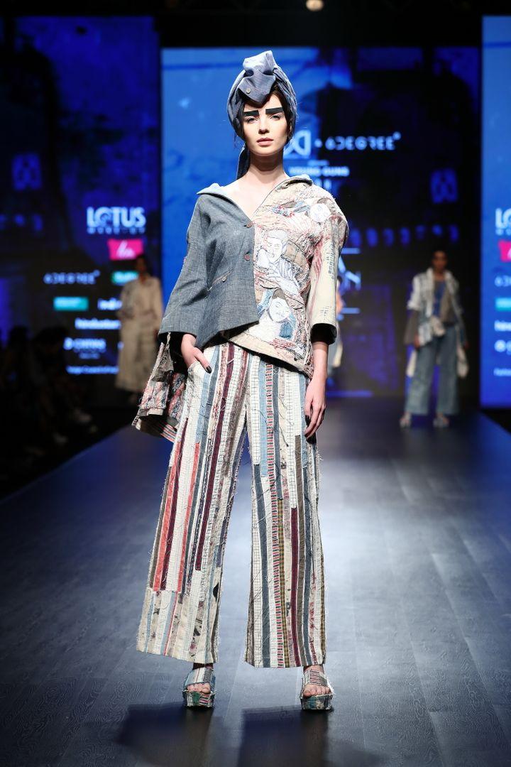 Doh Tak Keh At Lotus Makeup India Fashion Week AW'19