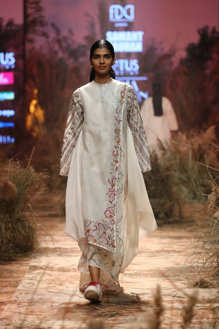 Samant Chauhan At Lotus Makeup India Fashion Week AW'19
