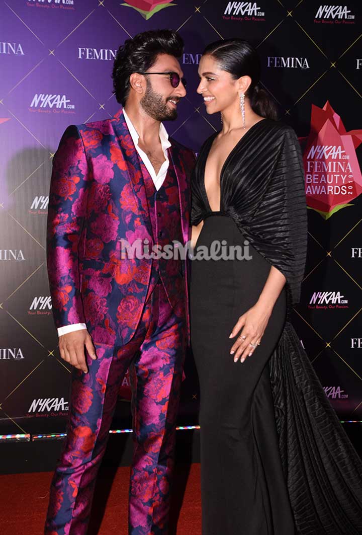 Ranveer Singh's Floral Suit Steals Deepika Padukone's Spotlight On