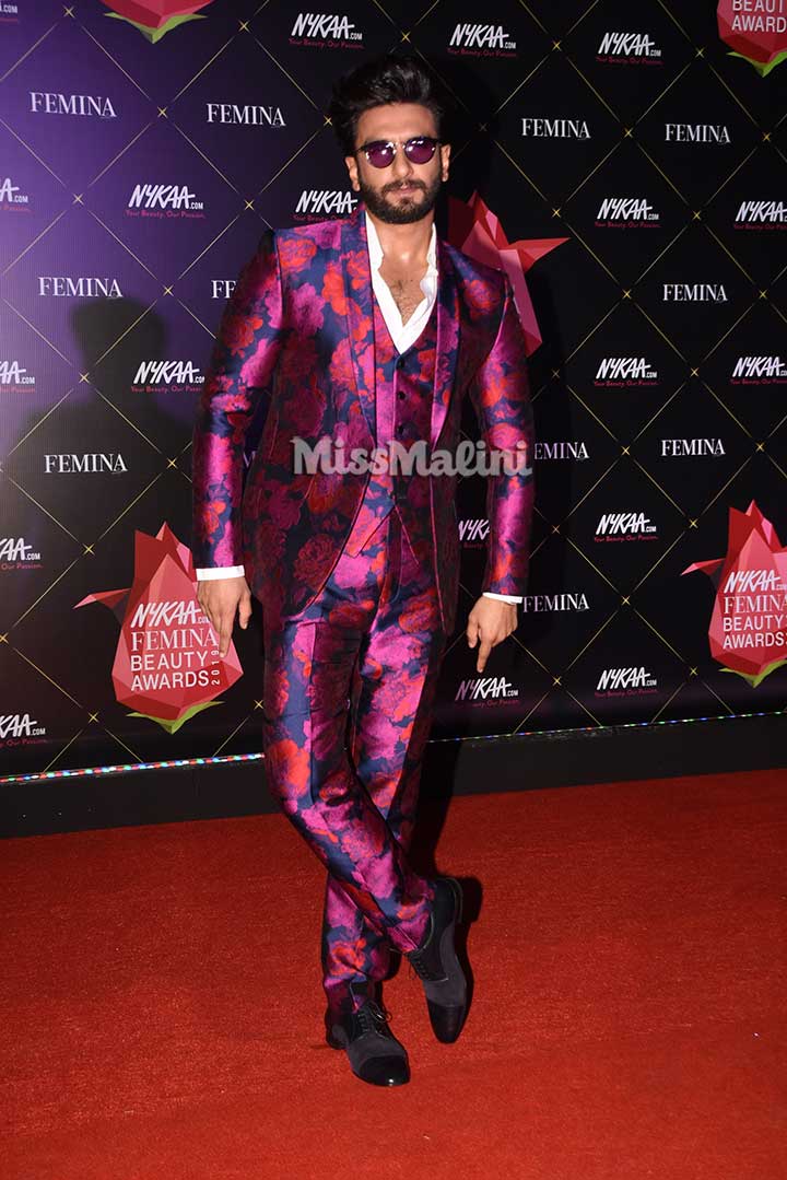 Ranveer Singh's Floral Suit Steals Deepika Padukone's Spotlight On