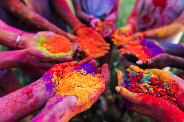 Holi Colours | Image Source: www.shutterstock.com By LightField Studios