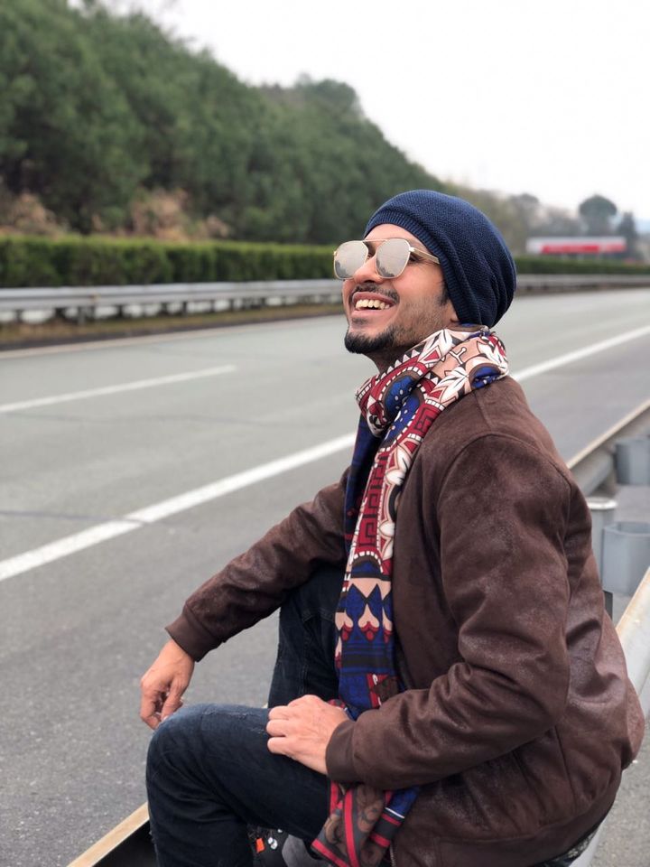 Amol Parashar in China