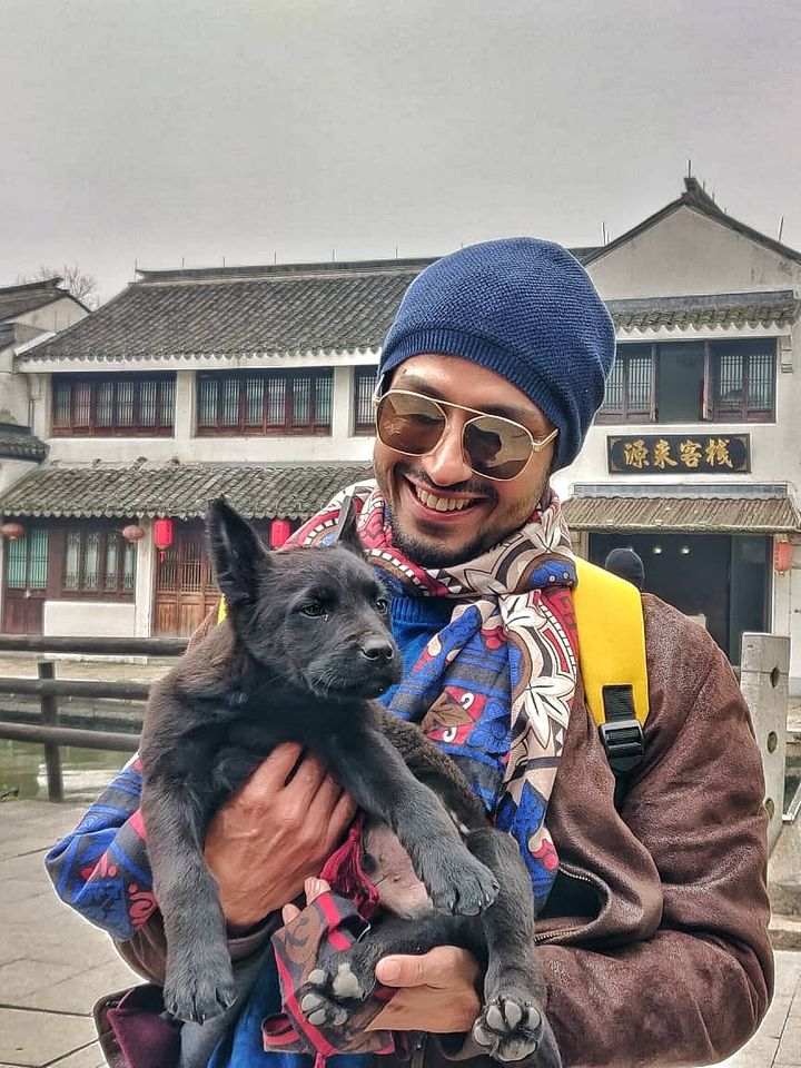 Amol Parashar in China