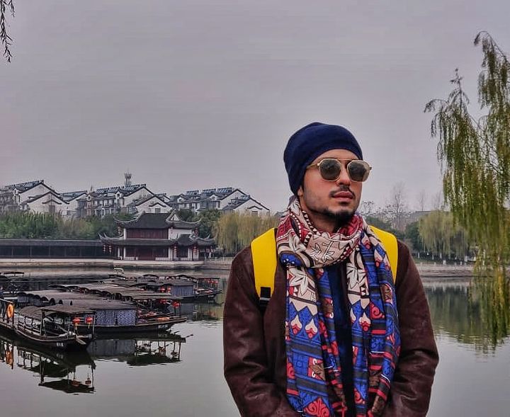 Amol Parashar in China