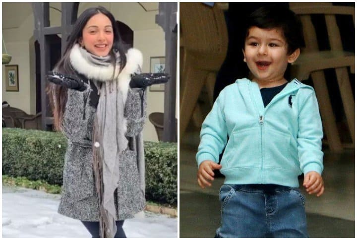You Can’t Miss This Video Of Kiara Advani Playing With Taimur Ali Khan