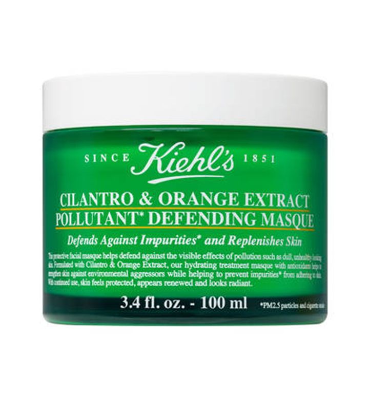 Kiehl's Cilantro & Orange Extract Pollutant Defending Mask | Source: Kiehl's