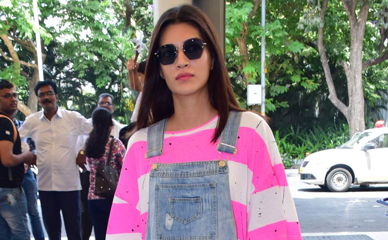 Is Kriti Sanon Wearing A Dress Or Dungarees?
