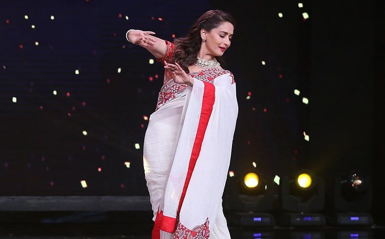 Madhuri Dixit’s Designer Saree Is Giving Us All The Dola Re Dola Feels