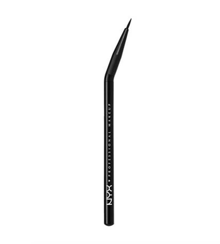 NYX Pro Angled Eyeliner Brush | Source: NYX Cosmetics