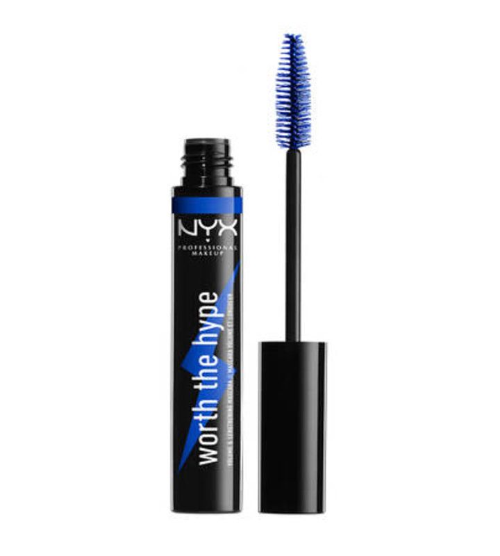 NYX Worth The Hype Volumizing & Lengthening Mascara In 'Blue' | Source: NYX Cosmetics