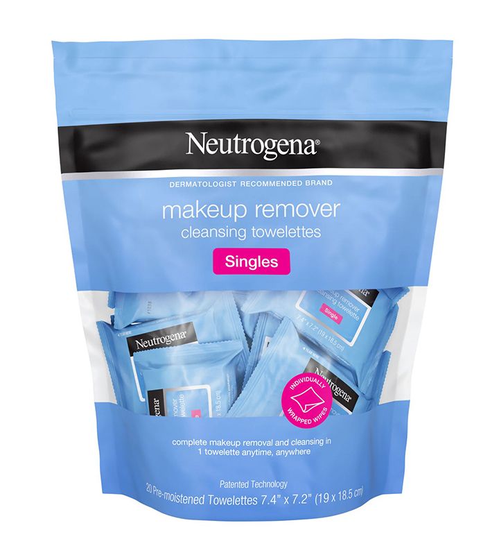 Neutrogena® Makeup Remover Cleansing Towelettes Singles | Source: Neutrogena®