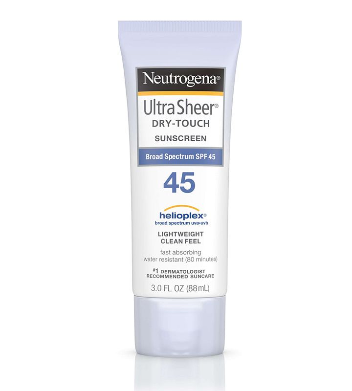 Neutrogena Ultra Sheer® Dry-Touch Sunscreen Broad Spectrum SPF 45 | Source: Neutrogena
