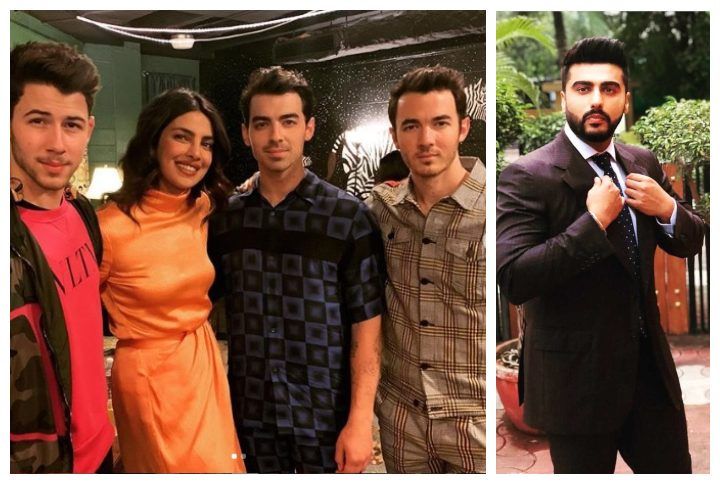 Priyanka Chopra &#038; Arjun Kapoor’s Instagram Banter Over The Jonas Brothers Is Adorable