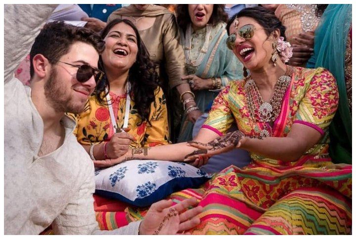 Priyanka Chopra, Nick Jonas (Source: Instagram | @storiedbyjosephradhik)