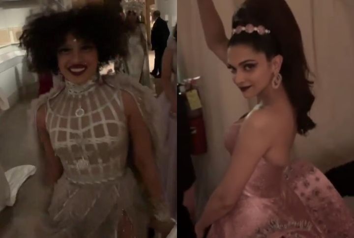 Videos: Priyanka Chopra & Deepika Padukone Give A Bollywood Twist To The Met Gala