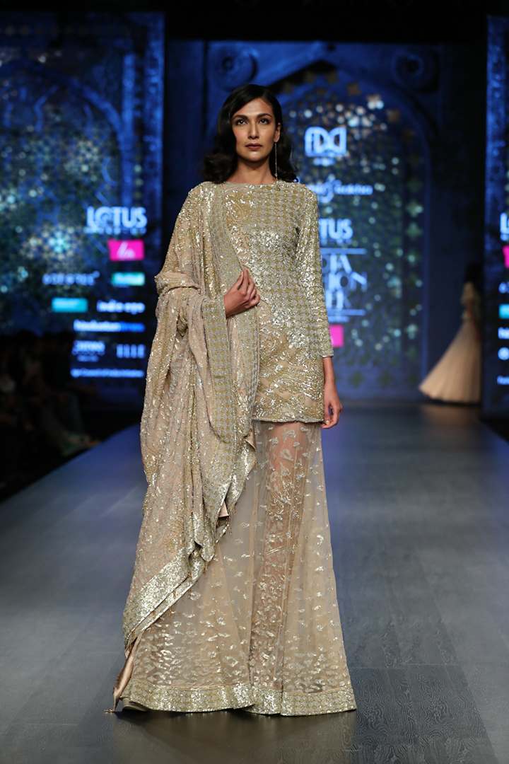 Rabani & Rakha at Lotus Makeup India Fashion Week Autumn Winter 2019 in Delhi