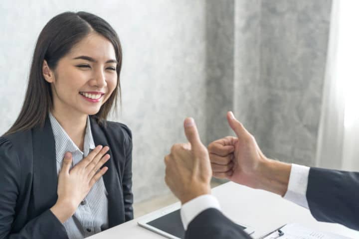 Receiving A Compliment | Image Source: www.shutterstock.com