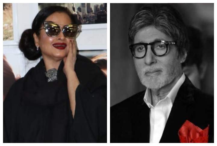 VIDEO: Rekha’s Reaction To Amitabh Bachchan’s Photo Is How Anyone Would React To Their Ex