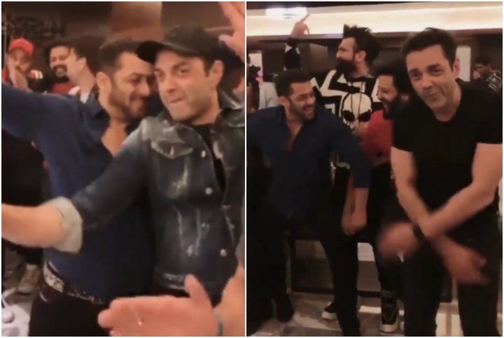 These Videos Of Salman Khan & Bobby Deol Dancing Together Are Too Much Fun