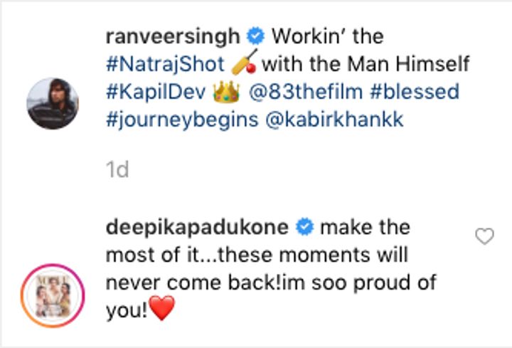 Deepika Padukone And Ranveer Singh ( Source: Instagram | @ranveersingh)