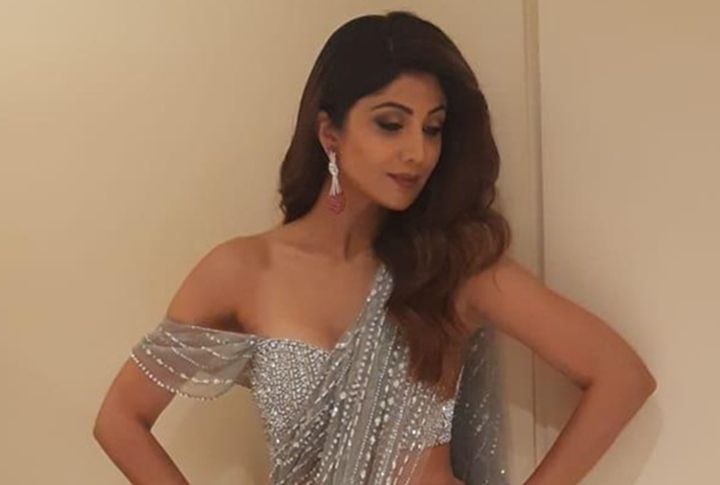 20 Times Shilpa Shetty Opted For Saree-Inspired Looks In 2018