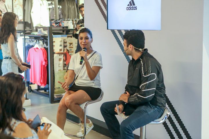 Malini Agarwal at Adidas’ 21st Anniversary in Mumbai