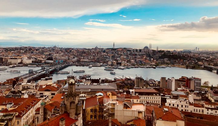 View from the Galata Tower, Istanbul