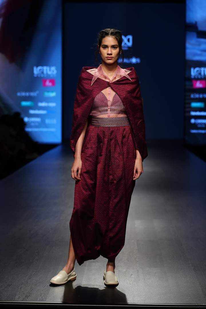 Vaishali S at At Lotus Make-Up India Fashion Week AW19