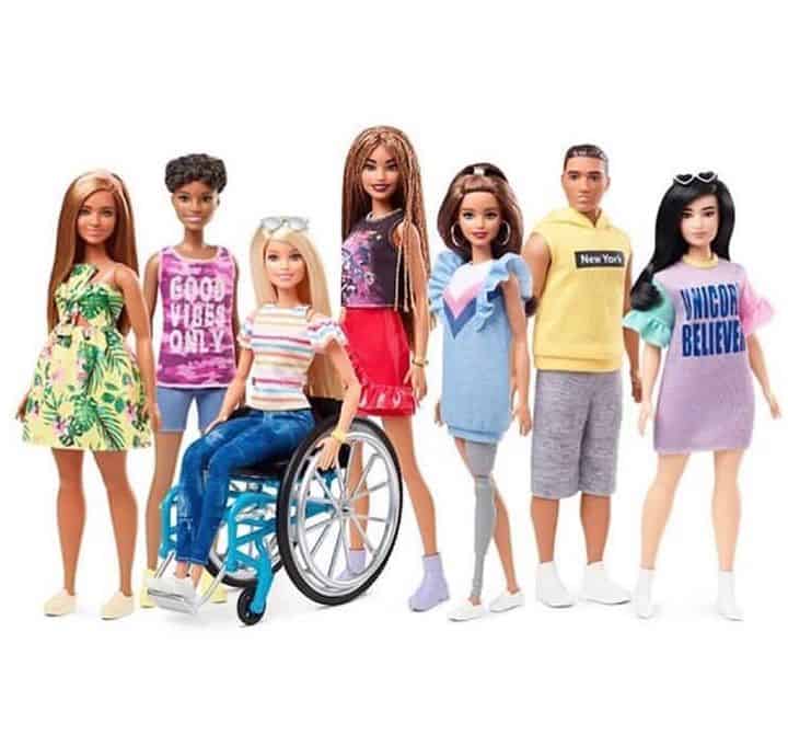 New Inclusive Barbie Line (Source: @a_plastic_tan | Instagram)