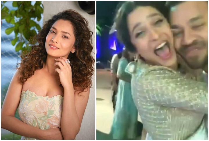 Video: Ankita Lokhande and Boyfriend Vicky Jain’s Cute PDA At A Friend’s Wedding