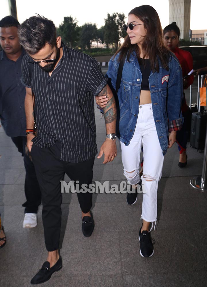 Virat Kohli and Anushka Sharma