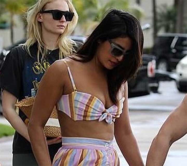 Priyanka Chopra’s Day Out In Miami Came With A Side Of Abs