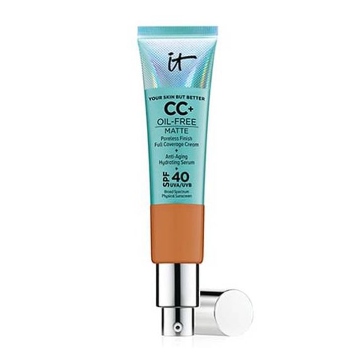 It Cosmetics Your Skin But Better CC+ Cream Oil-Free Matte with SPF 40 | Source: It Cosmetics