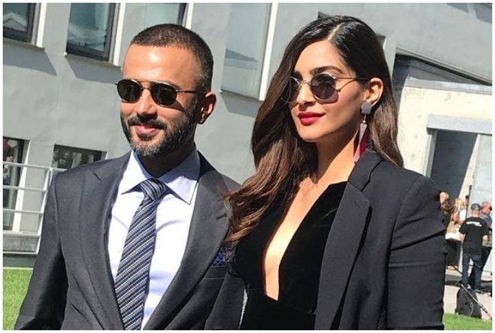 Did You Notice Anand Ahuja In Sonam Kapoor’s Cannes Red Carpet Appearance?