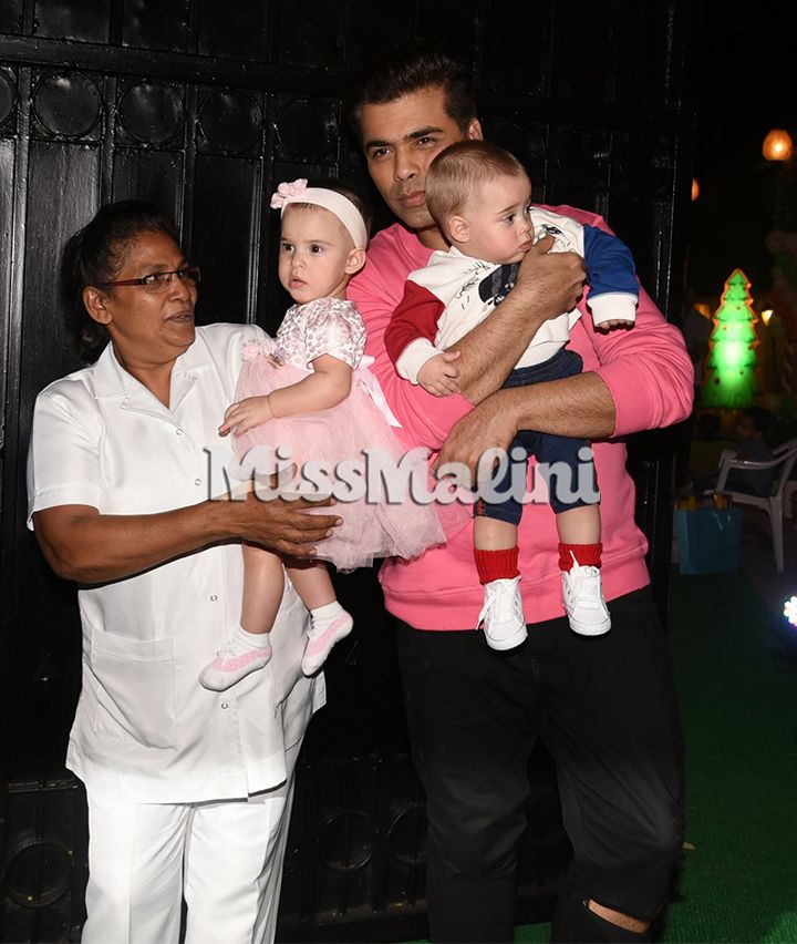 Karan Johar with Roohi & Yash