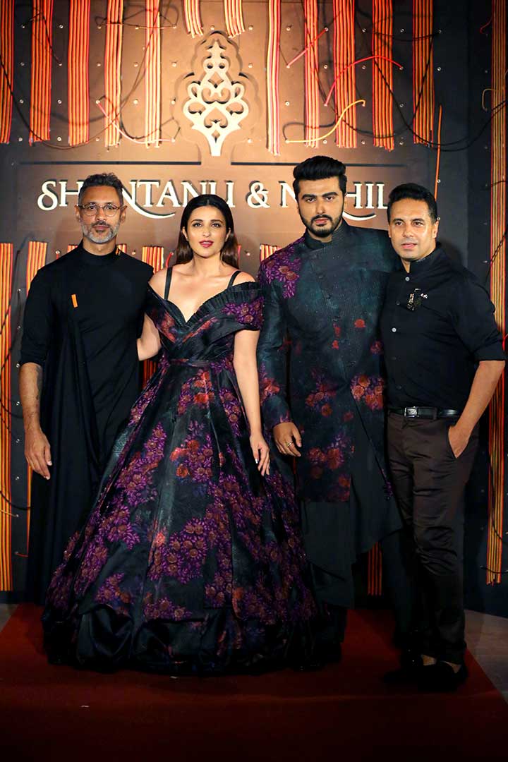 Parineeti & Arjun for Shantanu & Nikhil's Couture Autumn/Winter 2018