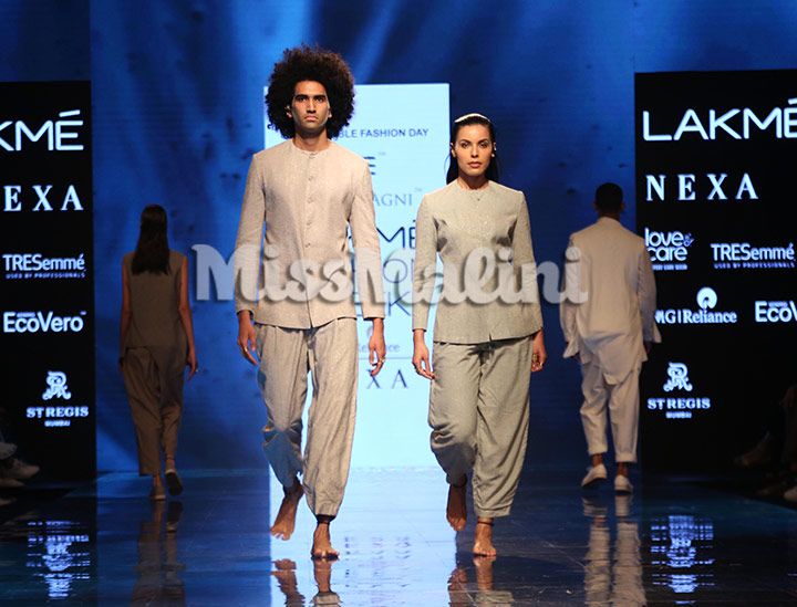 Antar-Agni at Lakme Fashion Week WF'19 in Mumbai | Source: Yogen Shah