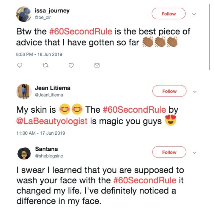 This Viral 60 Second Rule Might Just Be The Key To Clear Skin