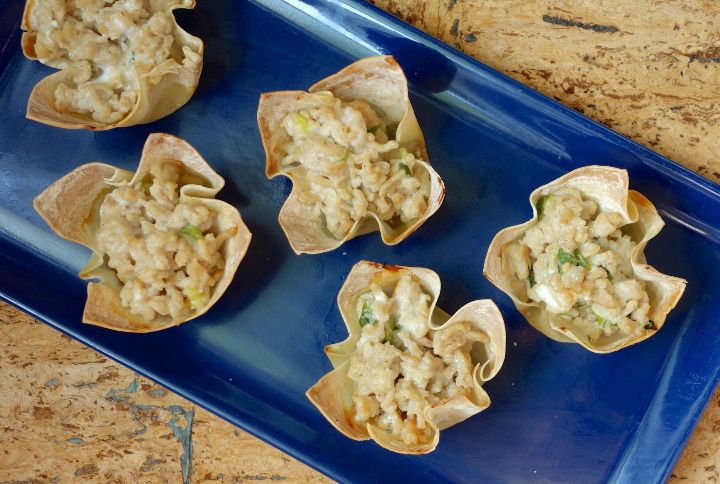 How To: Make Miso Chicken Wonton Cups In Just 5 Steps