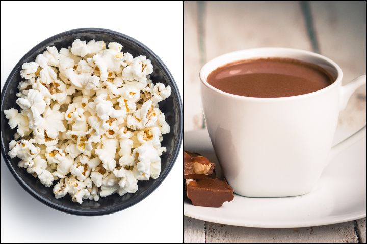 Popcorn And Hot Chocolate