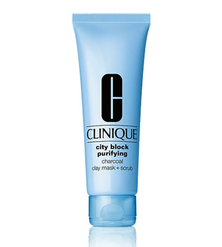 Clinique City Block Purifying™ Charcoal Clay Mask + Scrub | Source: Clinique