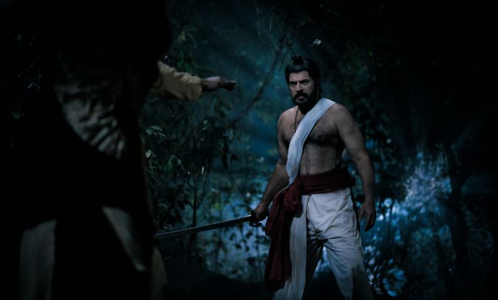 Mammootty in a still from Mamangam